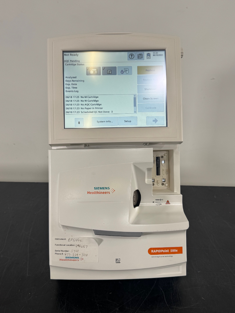 Image of Siemens Healthineers RapidPoint 500e Analyzer